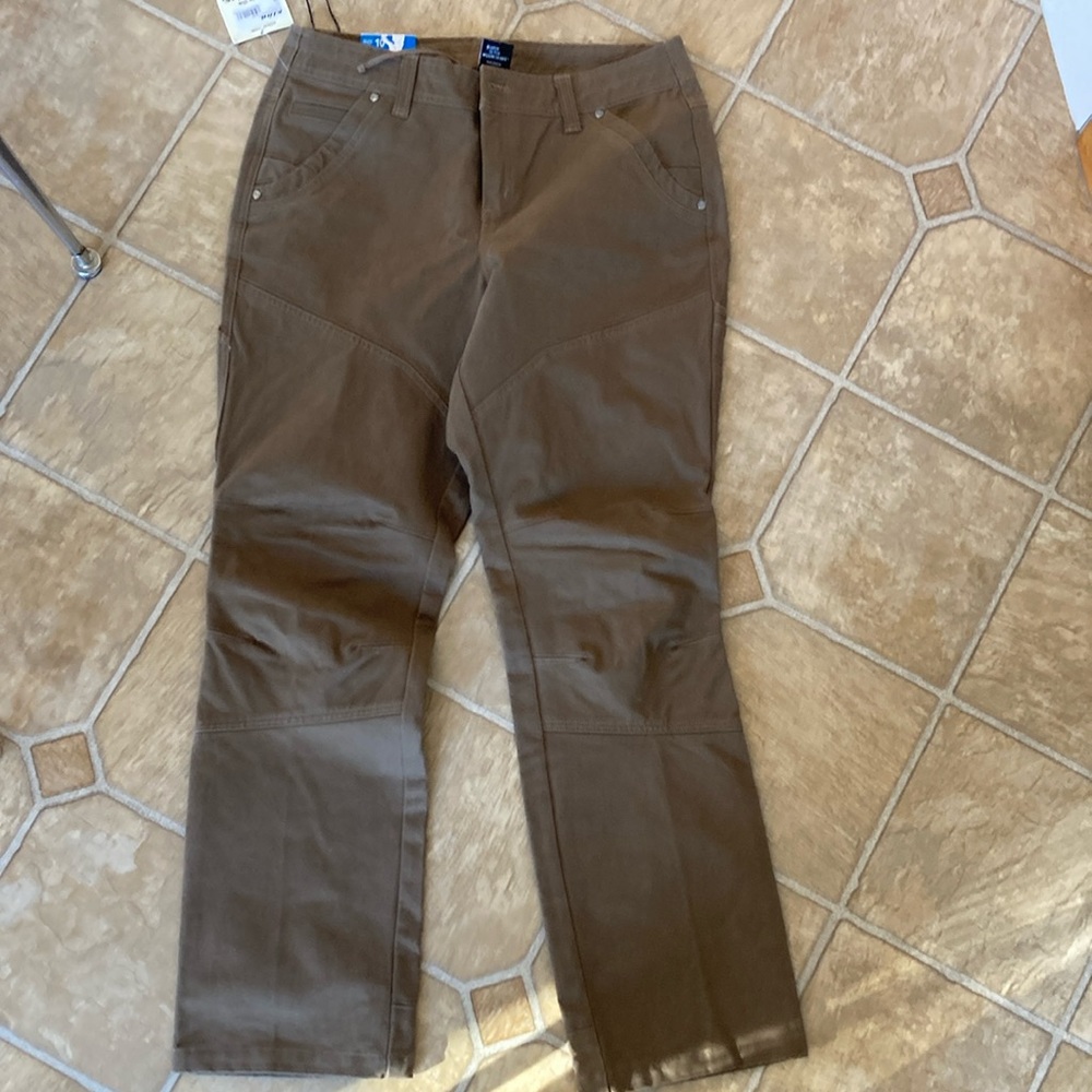 Kuhl Rydr Pant 30” Size 10 NWT Dark Khaki
